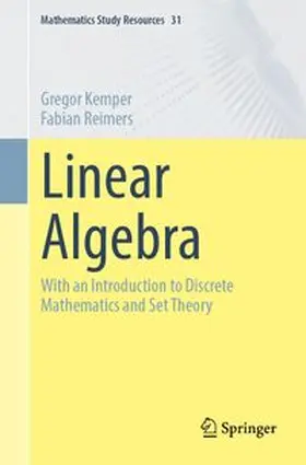 Kemper / Reimers | Linear Algebra | Buch | 978-3-662-74158-0 | www.sack.de