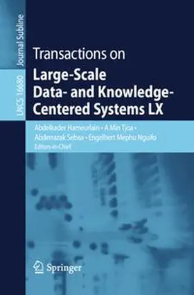 Hameurlain / Tjoa / Sebaa |  Transactions on Large-Scale Data- and Knowledge-Centered Systems LX | Buch |  Sack Fachmedien