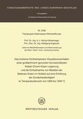 Winterhager / Krajewski |  Krajewski, W: Das trockene Hochtemperatur-Oxydationsverhalte | Buch |  Sack Fachmedien
