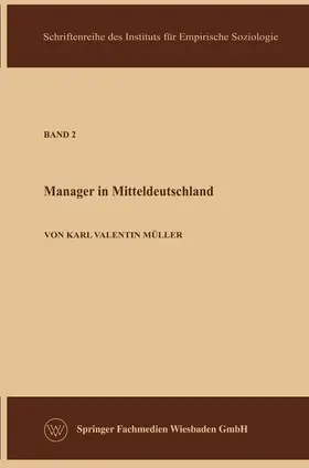 Müller |  Die Manager in der Sowjetzone | Buch |  Sack Fachmedien