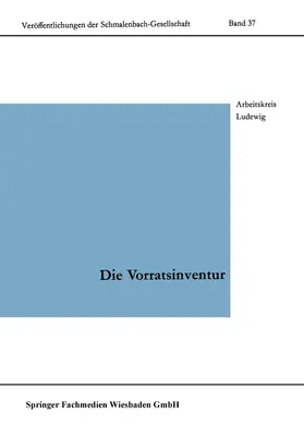 ? |  Die Vorratsinventur | Buch |  Sack Fachmedien