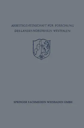 Alewyn / Rengstorf / Einem |  Festschrift der Arbeitsgemeinschaft für Forschung des Landes Nordrhein-Westfalen zu Ehren des Herrn Ministerpräsidenten Karl Arnold | Buch |  Sack Fachmedien