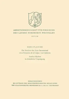 Flasche |  Die Struktur des Auto Sacramental 'Los Encantos de la Culpa' von Calderón. Antiker Mythos in christlicher Umprägung | Buch |  Sack Fachmedien