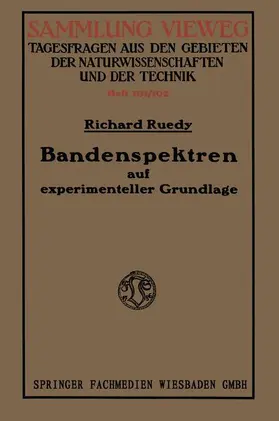 Ruedy |  Bandenspektren | Buch |  Sack Fachmedien