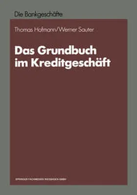 Sauter / Hofmann | Das Grundbuch im Kreditgeschäft | E-Book | www.sack.de