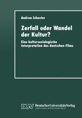 Zerfall oder Wandel der Kultur? | E-Book | www.sack.de