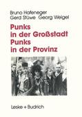  Punks in der Großstadt ¿ Punks in der Provinz | Buch |  Sack Fachmedien