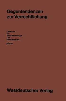 Voigt | Gegentendenzen zur Verrechtlichung | Buch | 978-3-663-01698-4 | sack.de