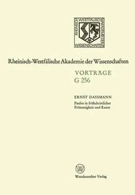 Dassmann |  Paulus in Frühchristlicher Frömmigkeit und Kunst | eBook | Sack Fachmedien