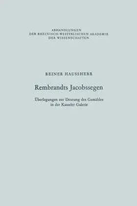 Haussherr | Rembrandts Jacobssegen | E-Book | sack.de