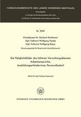Brinkmann |  Brinkmann, G: Tätigkeitsfelder des höheren Verwaltungsdienst | Buch |  Sack Fachmedien