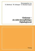 Schlepper / Rietbrock |  Gitoformat ¿ ein nicht-nierenpflichtiges Digitalisglykosid | Buch |  Sack Fachmedien