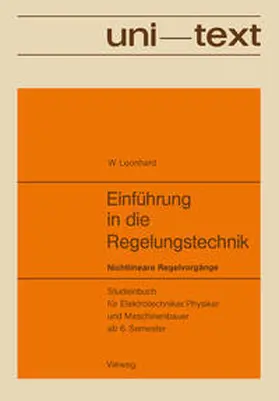 Leonhard |  Einführung in die Regelungstechnik | eBook | Sack Fachmedien