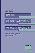 Steinert |  Steinert, M: Recht im internationalen Wirtschaftsverkehr | Buch |  Sack Fachmedien
