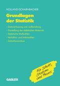 Holland |  Holland, H: Grundlagen der Statistik | Buch |  Sack Fachmedien