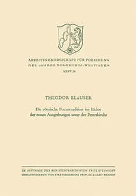 Klauser |  Die römische Petrustradition im Lichte der neuen Ausgrabungen unter der Peterskirche | eBook | Sack Fachmedien