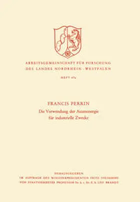 Perrin | Die Verwendung der Atomenergie für industrielle Zwecke | E-Book | www.sack.de