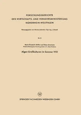 Meffert | Algen-Großkulturen im Sommer 1951 | E-Book | www.sack.de