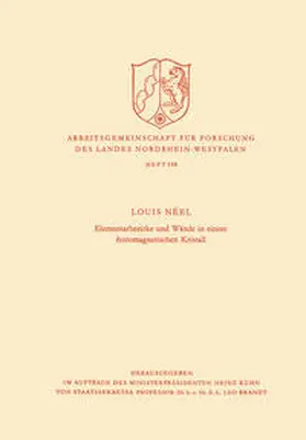 Néel | Elementarbezirke und Wände in einem ferromagnetischen Kristall | E-Book | www.sack.de