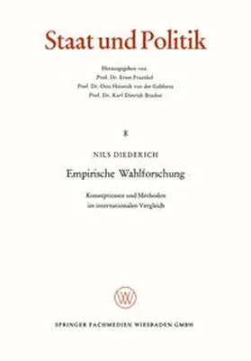 Diederich | Empirische Wahlforschung | E-Book | www.sack.de