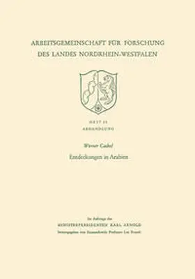 Caskel | Entdeckungen in Arabien | E-Book | www.sack.de