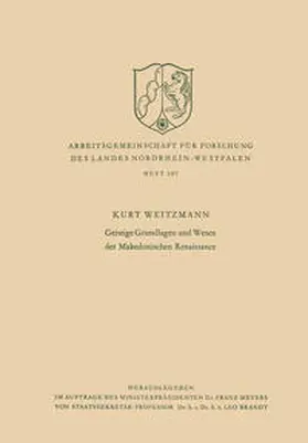 Weitzmann | Geistige Grundlagen und Wesen der Makedonischen Renaissance | E-Book | www.sack.de