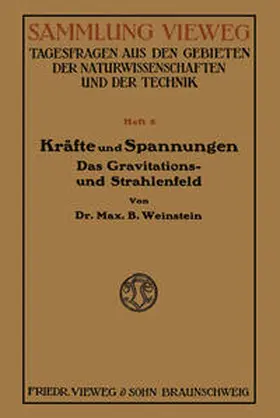 Weinstein |  Kräfte und Spannungen | eBook | Sack Fachmedien