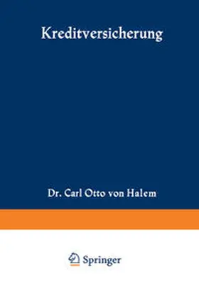 von Halem | Kreditversicherung | E-Book | www.sack.de