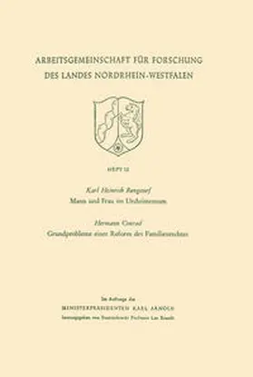 Rengstorf |  Mann und Frau im Urchristentum. Gundprobleme einer Reform des Familienrechtes | eBook | Sack Fachmedien