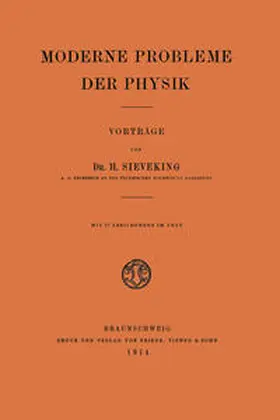 Sieveking |  Moderne Probleme der Physik | eBook | Sack Fachmedien