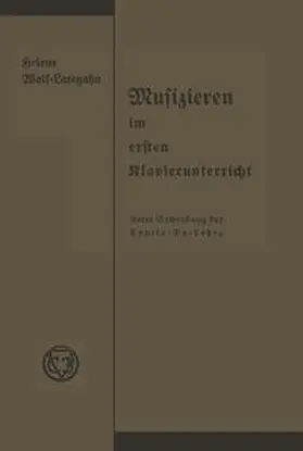Wolf-Lategahn | Musizieren im ersten Klavierunterricht unter Anwendung der Tonika-Do-Lehre | E-Book | sack.de