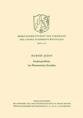 Jedin |  Strukturprobleme der Ökumenischen Konzilien | eBook | Sack Fachmedien