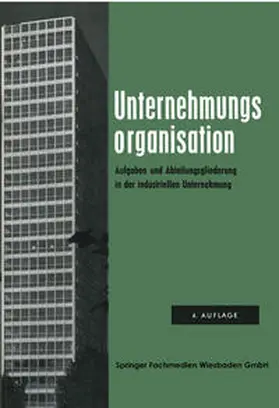  Unternehmungsorganisation | eBook | Sack Fachmedien