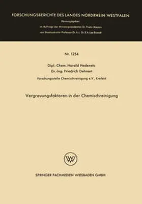 Hedenetz | Vergrauungsfaktoren in der Chemischreinigung | E-Book | www.sack.de