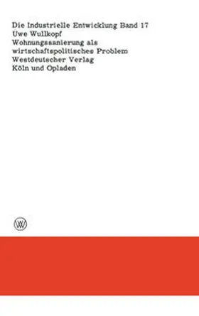 Wullkopf |  Wohnungssanierung als wirtschaftspolitisches Problem | eBook | Sack Fachmedien