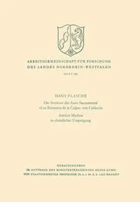 Flasche |  Die Struktur des Auto Sacramental «Los Encantos de la Culpa» von Calderón. Antiker Mythos in christlicher Umprägung | eBook | Sack Fachmedien