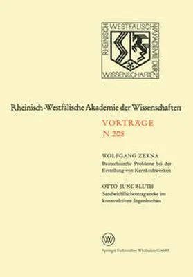 Zerna |  Bautechnische Probleme bei der Erstellung von Kernkraftwerken. Sandwichflächentragwerke im konstruktiven Ingenieurbau | eBook | Sack Fachmedien