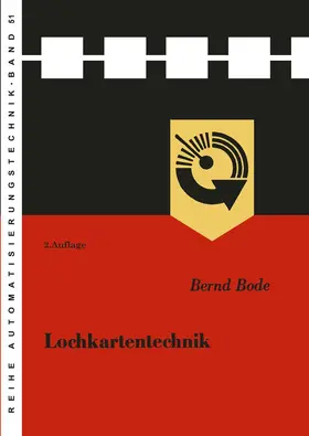 Bode | Lochkartentechnik | Buch | 978-3-663-03040-9 | www.sack.de