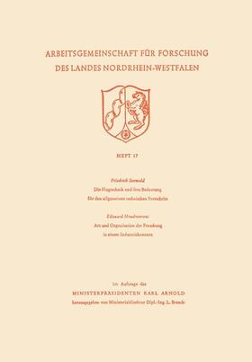Seewald | Seewald, F: Flugtechnik und ihre Bedeutung für den allgemein | Buch | 978-3-663-03110-9 | sack.de