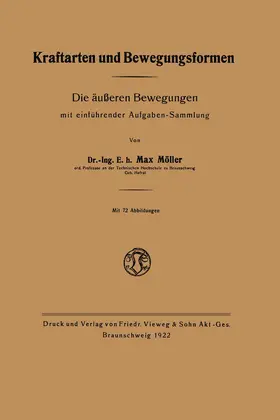 Moeller |  Kraftarten und Bewegungsformen | Buch |  Sack Fachmedien