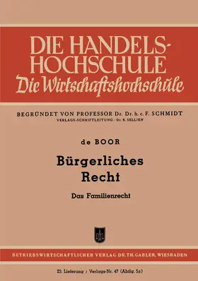 Boor | Bürgerliches Recht | Buch | 978-3-663-03146-8 | www.sack.de