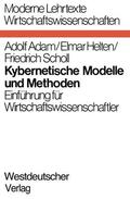 Adam |  Adam, A: Kybernetische Modelle und Methoden | Buch |  Sack Fachmedien