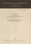 Pfeiffer |  Pfeiffer, H: Strömungsuntersuchungen an Kreiszylindern bei h | Buch |  Sack Fachmedien