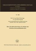 Winterhager |  Winterhager, H: Über die elektrochemischen Grundlagen der Zi | Buch |  Sack Fachmedien
