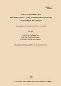 Paul |  Paul, W: Das elektrische Massenfilter als Isotopentrenner | Buch |  Sack Fachmedien