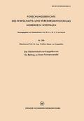Meyer zur Capellen |  Meyer Zur Capellen, W: Flächeninhalt von Koppelkurven | Buch |  Sack Fachmedien