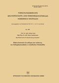 Koch |  Koch, W: Elektrochemische Grundlagen der Isolierung von Gefü | Buch |  Sack Fachmedien