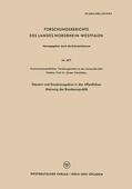 Loparo / Schmölders |  Steuern und Staatsausgaben in der öffentlichen Meinung der B | Buch |  Sack Fachmedien
