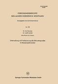 Brunnée |  Brunnée, C: Untersuchung und Verbesserung des Störuntergrund | Buch |  Sack Fachmedien