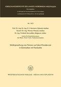 Schenck |  Schenck, H: Stückigmachung von Feinerz auf dem Wanderrost in | Buch |  Sack Fachmedien